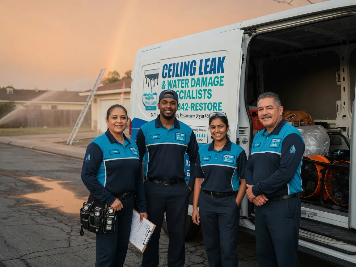 Ceiling Leak Cleanup company in Nineveh, PA