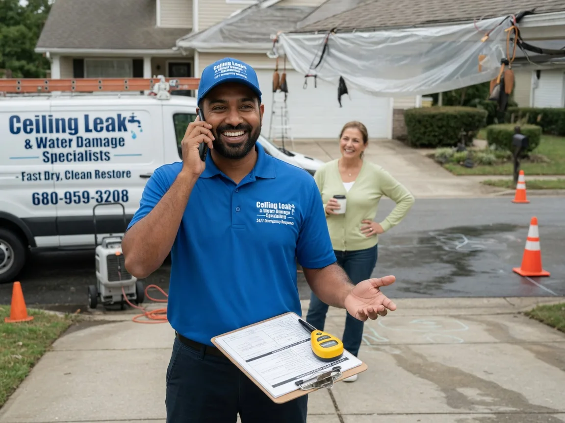 Ceiling Leak Cleanup Nineveh, PA FAQs